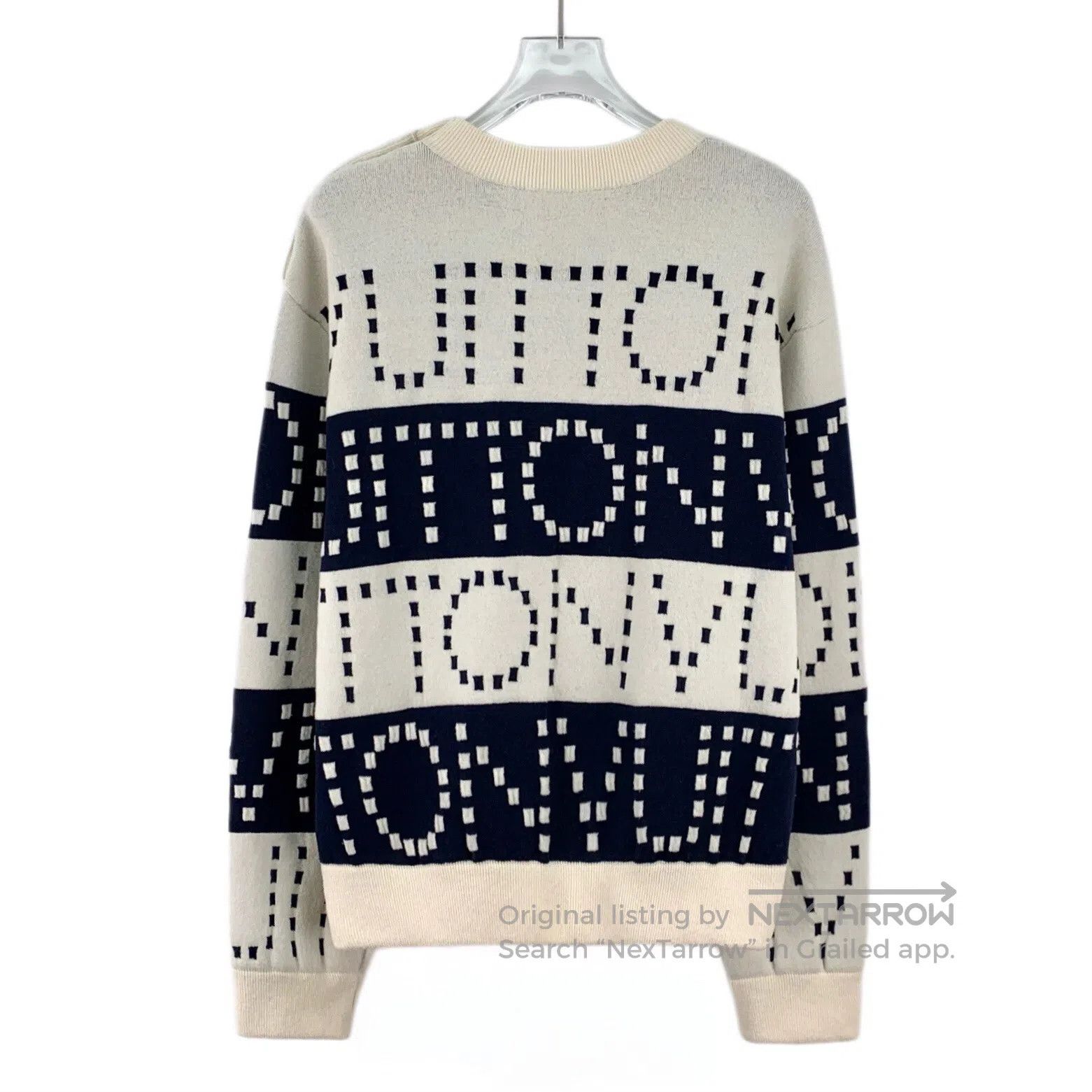 Louis Vuitton Louis Vuitton Multicolor Logo Lettering Embroidered Cashme Size US XS / EU 42 / 0 - 2 Thumbnail