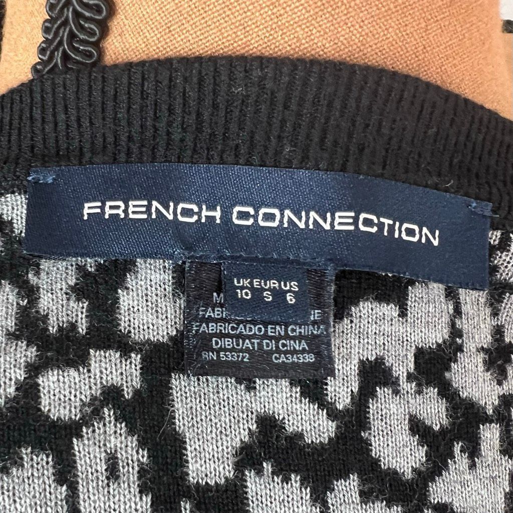 French Connection French Connection Snow Leopard Print Long Sleeve Mini Sweate Size M / US 6-8 / IT 42-44 - 8 Thumbnail
