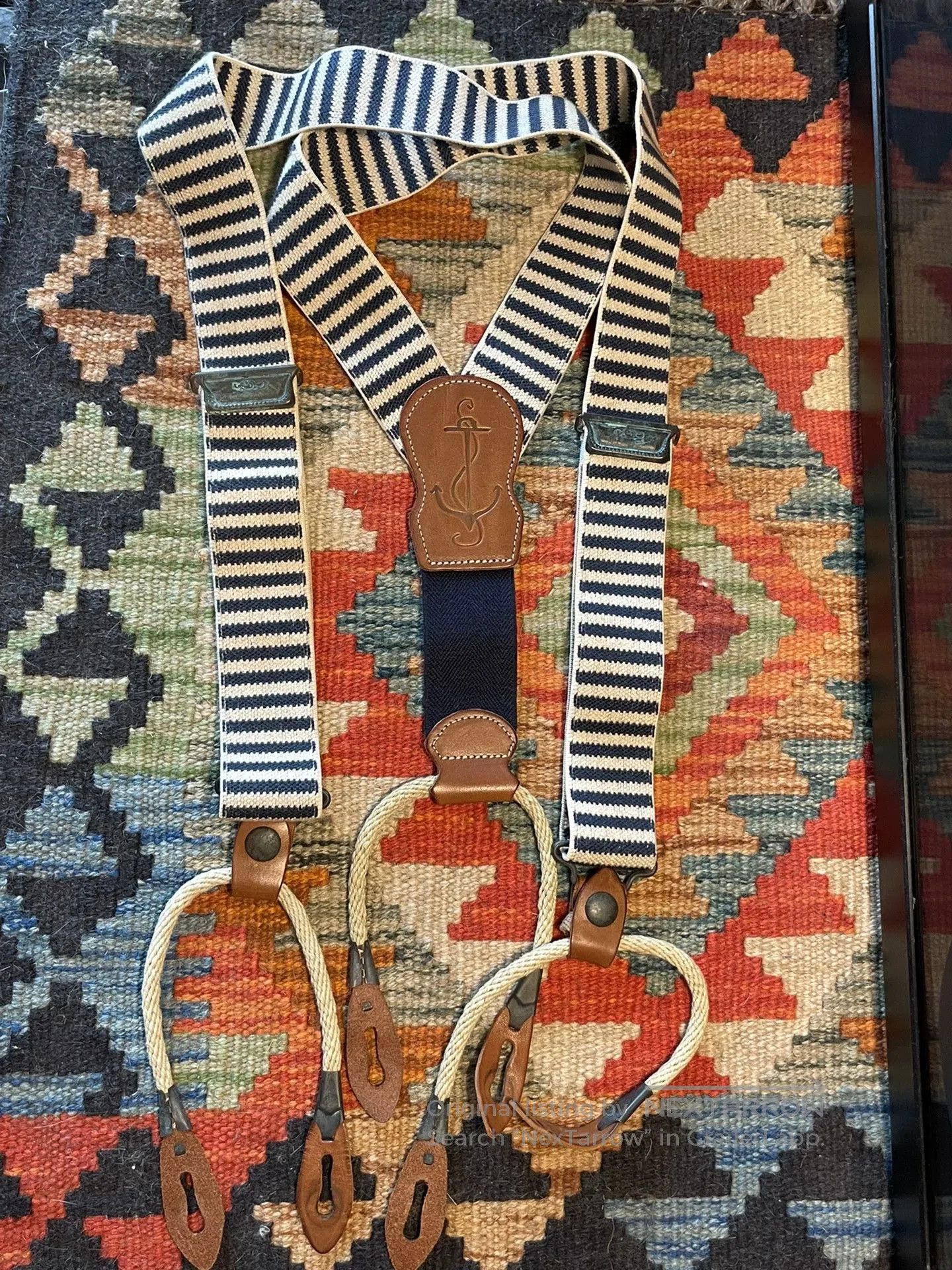 RRL Ralph Lauren Sailor Style Suspenders.