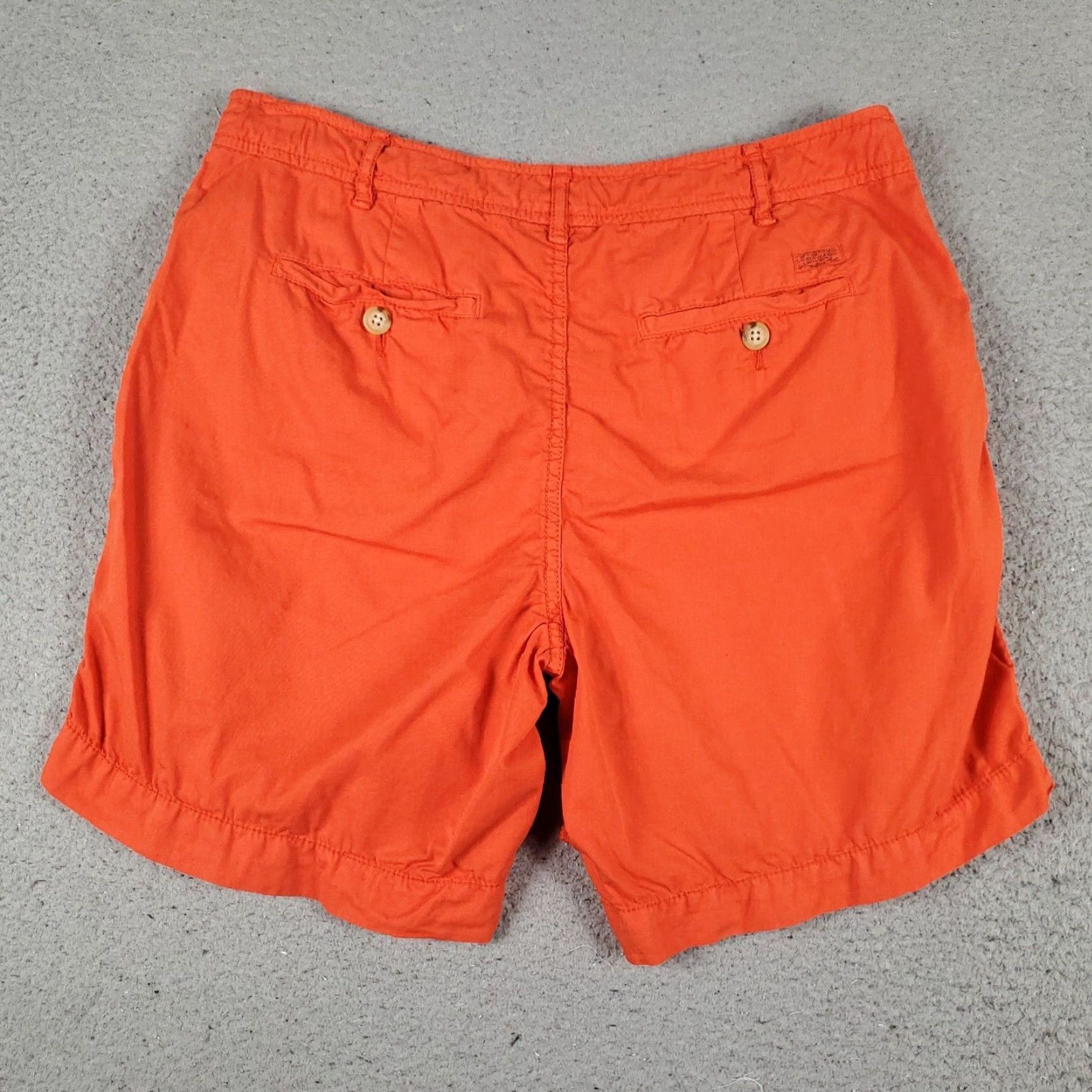 Ralph Lauren VINTAGE Ralph Lauren Womens Chino Shorts Size 12 30 Orange Casual Flat Front Classic Size 30" / US 8 / IT 44 - 7 Thumbnail