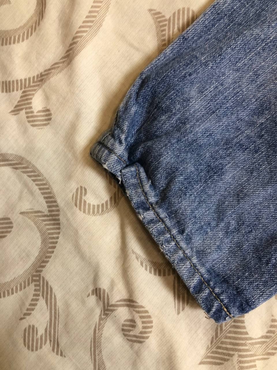 Polo Ralph Lauren Polo Ralph Lauren Vintage Straight Leg Denim distressed Size US 31 - 21 Thumbnail