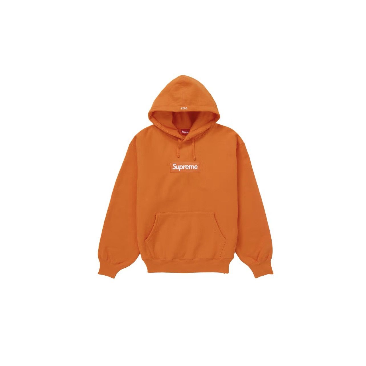 Supreme Supreme Box Logo Sweatshirt FW24 Orange Size: Small Size US S / EU 44-46 / 1 - 1 Thumbnail