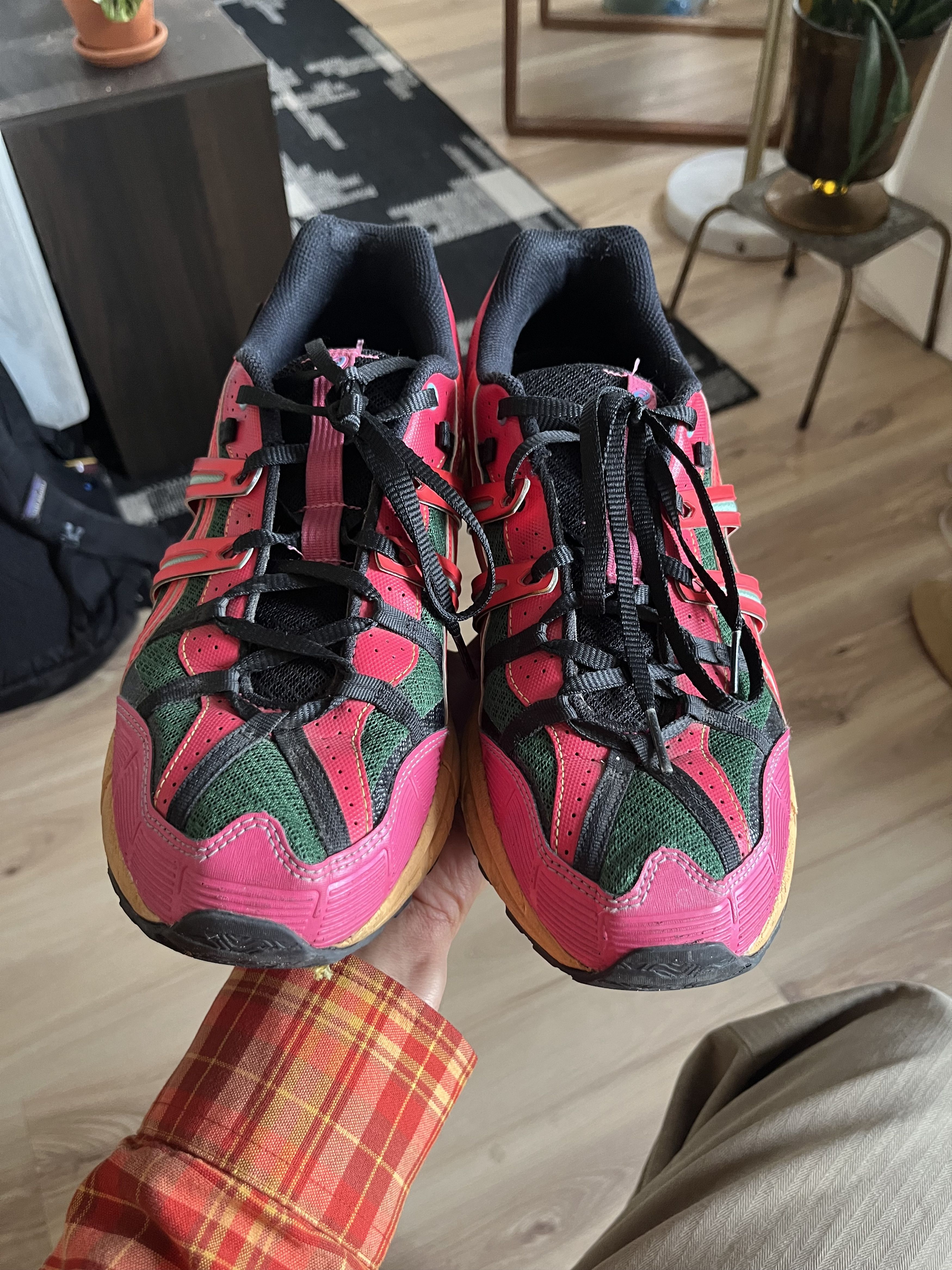 Andersson Bell ASICS Gel-Sonoma 15-50 Andersson Bell Bright Rose Evergreen Size US 12 / EU 45 - 2 Thumbnail