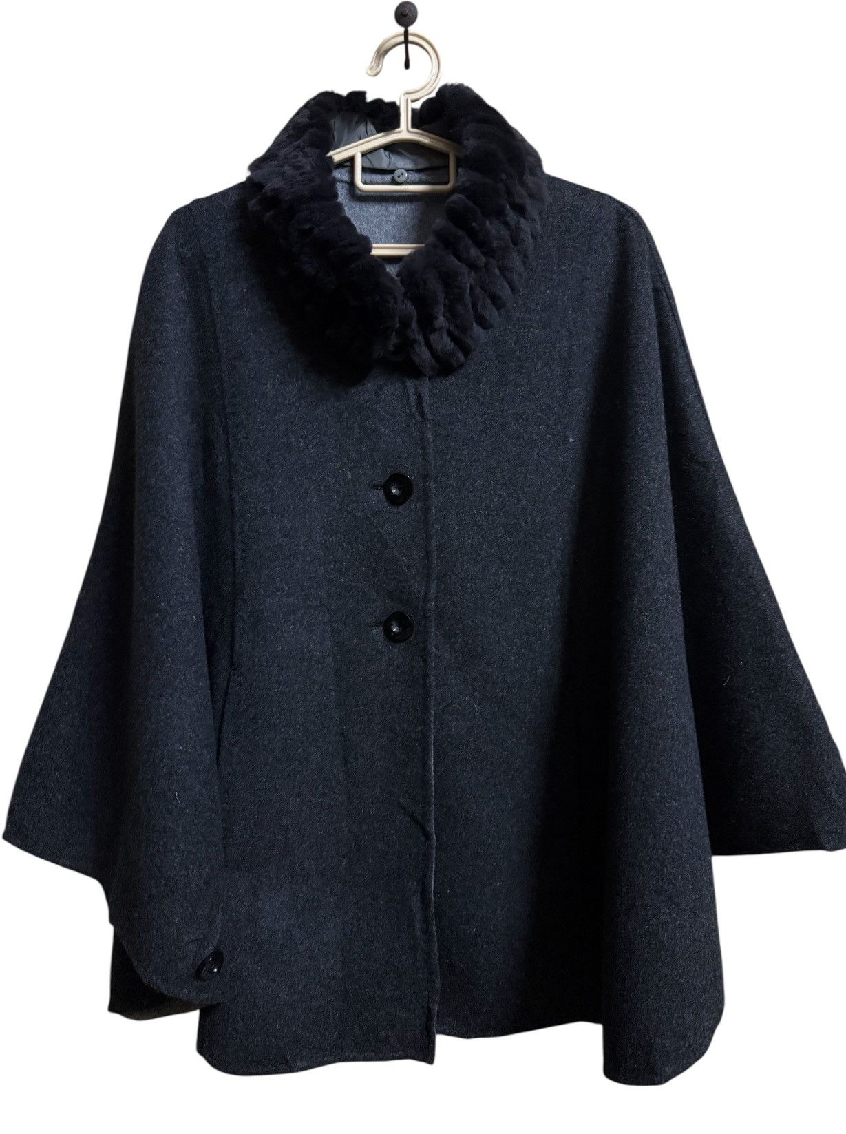 AlphaStyle Vintage Wool Jacket ALPHAECHO by COMME DES GARCONS Size L / US 10 / IT 46 - 1 Thumbnail