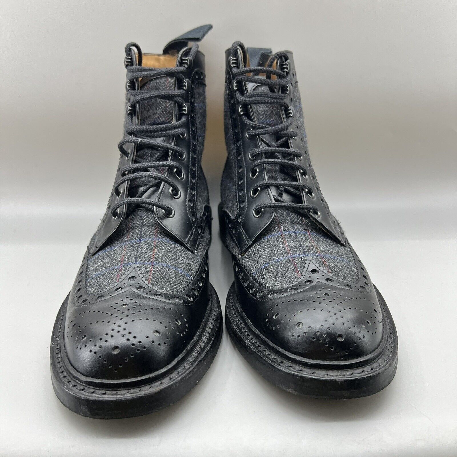 Herring Herring Exmoor Tweed Dress Boots Men Size 9 US, 8 UK Black Size US 9 / EU 42 - 2 Thumbnail