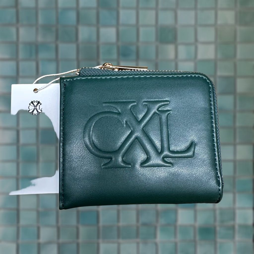 Christian Lacroix CXL Christian Lacroix Viere Python Smooth Zip-Around Wallet Teal Green Women Size ONE SIZE - 1 Thumbnail