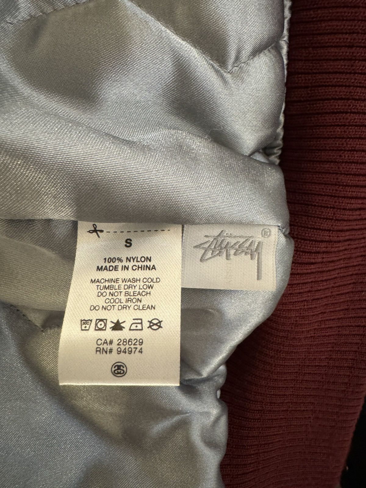 Stussy Stussy MA-1 Bomber Jacket Red Size US S / EU 44-46 / 1 - 5 Thumbnail
