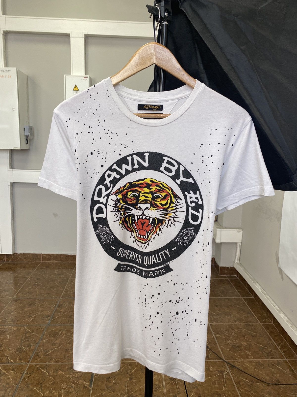 Ed Hardy 🇺🇸 Vintage Y2K ED Hardy Christian Audigier T-Shirt Rare Retro Size US M / EU 48-50 / 2 - 1 Thumbnail