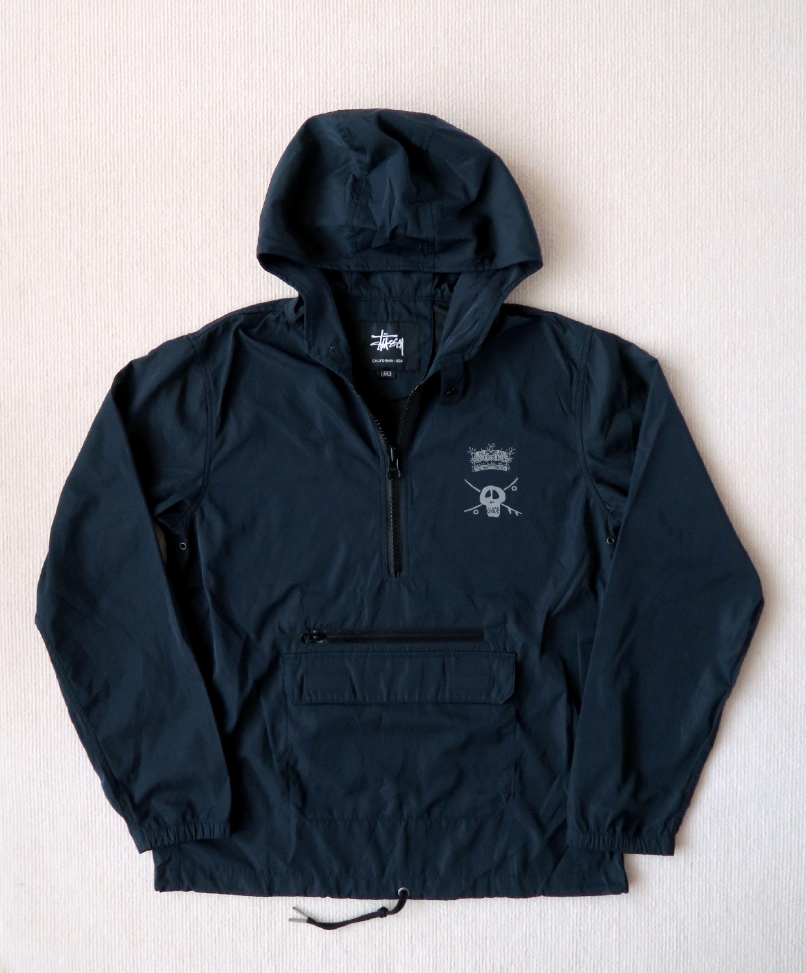 Stussy Stussy Beach Snake Print Nylon Shell Jacket | Grailed