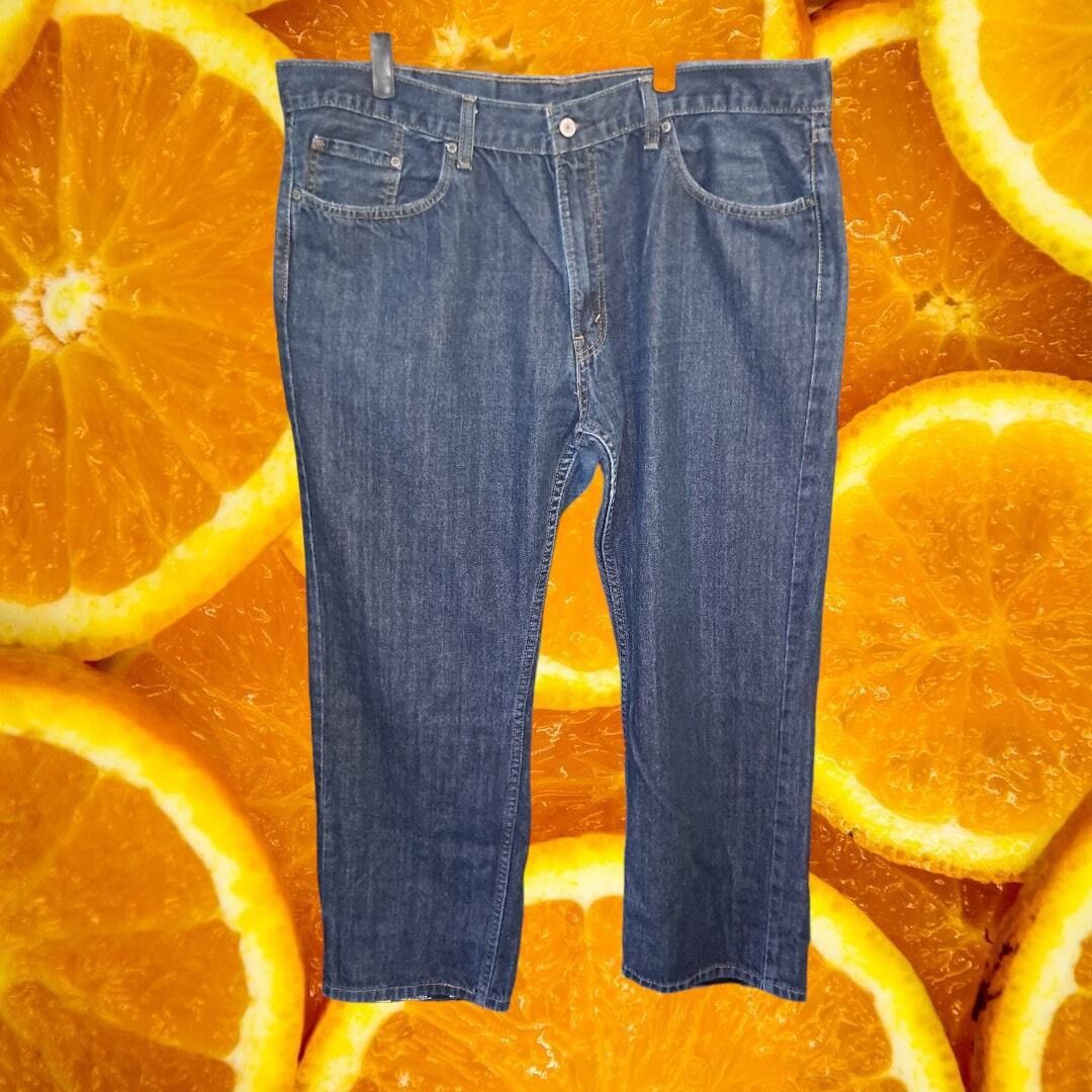 Levi's Levi's Relaxed Straight 559 Blue Jeans Size 40x30 Size US 40 / EU 56 - 4 Thumbnail