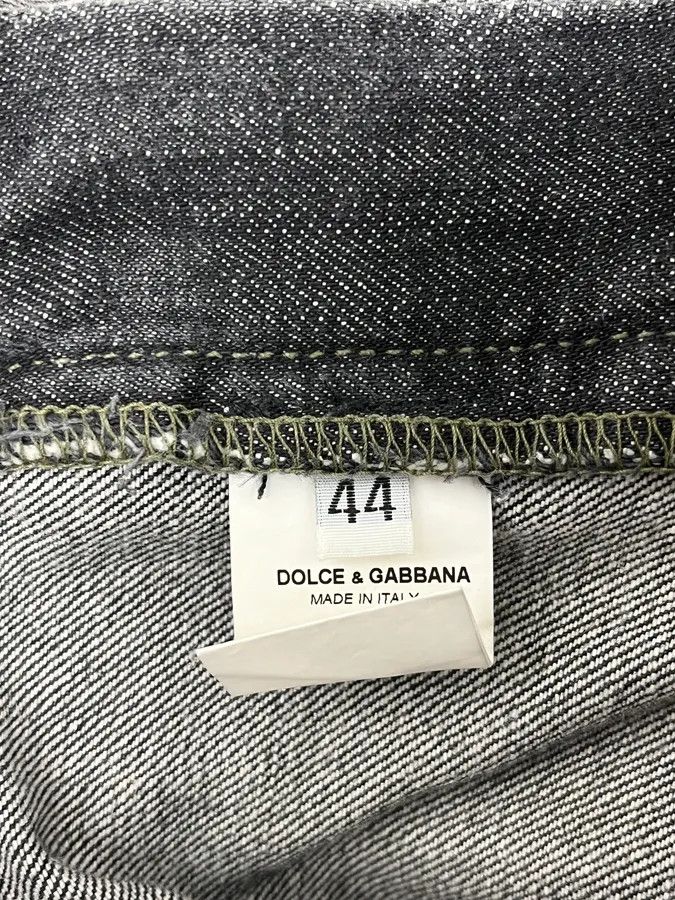 Dolce & Gabbana AW2004 Dolce & Gabbana Grey Cargo Denim Jeans Size US 32 / EU 48 - 12 Thumbnail