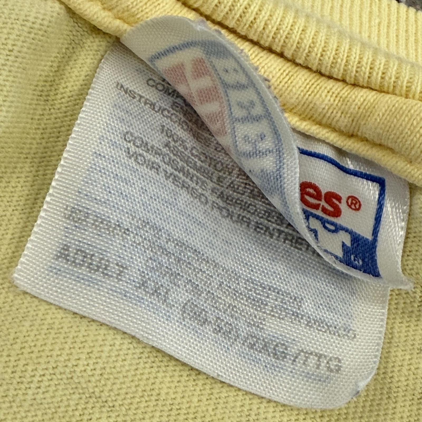 Hanes Vintage Cisco Systems T-Shirt Hanes Beefy-T 2XL Yellow GRAIL Size US XXL / EU 58 / 5 - 5 Thumbnail
