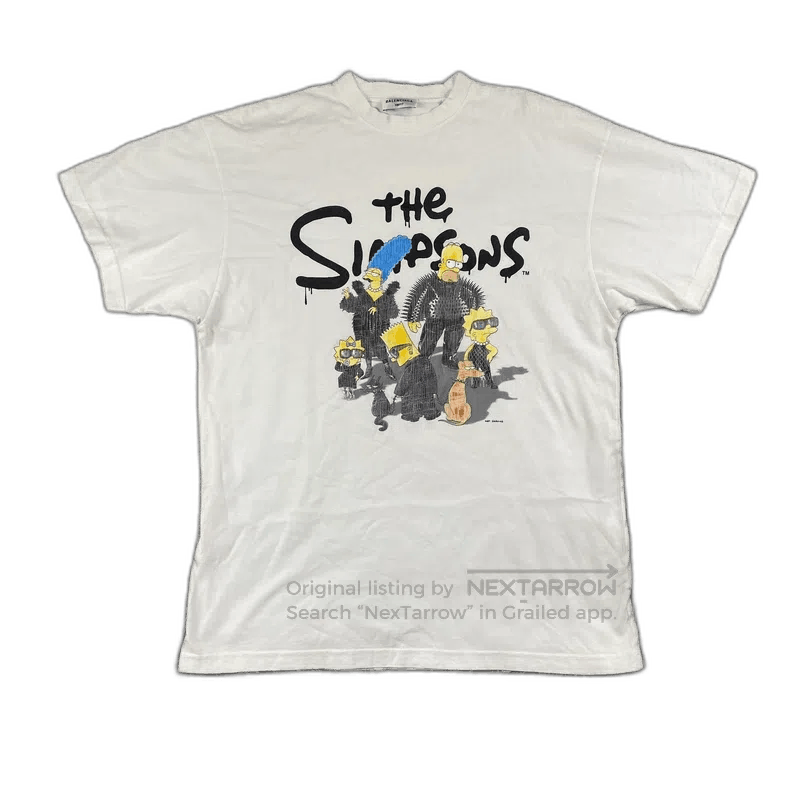 Balenciaga Balenciaga The Simpsons Logo T. Size US S / EU 44-46 / 1 - 1 Thumbnail