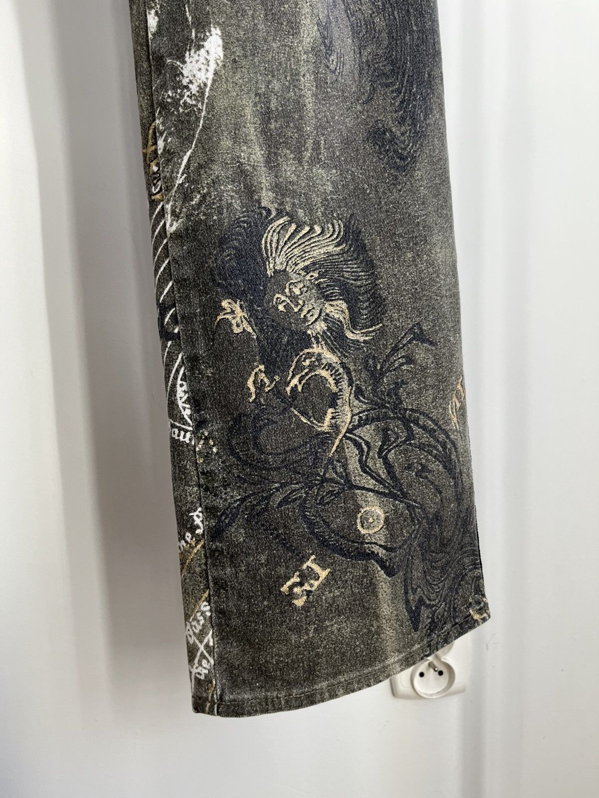 Roberto Cavalli Iconic archive Roberto Cavalli AW03 Astrology low rise jeans Size US 30 / EU 46 - 5 Thumbnail