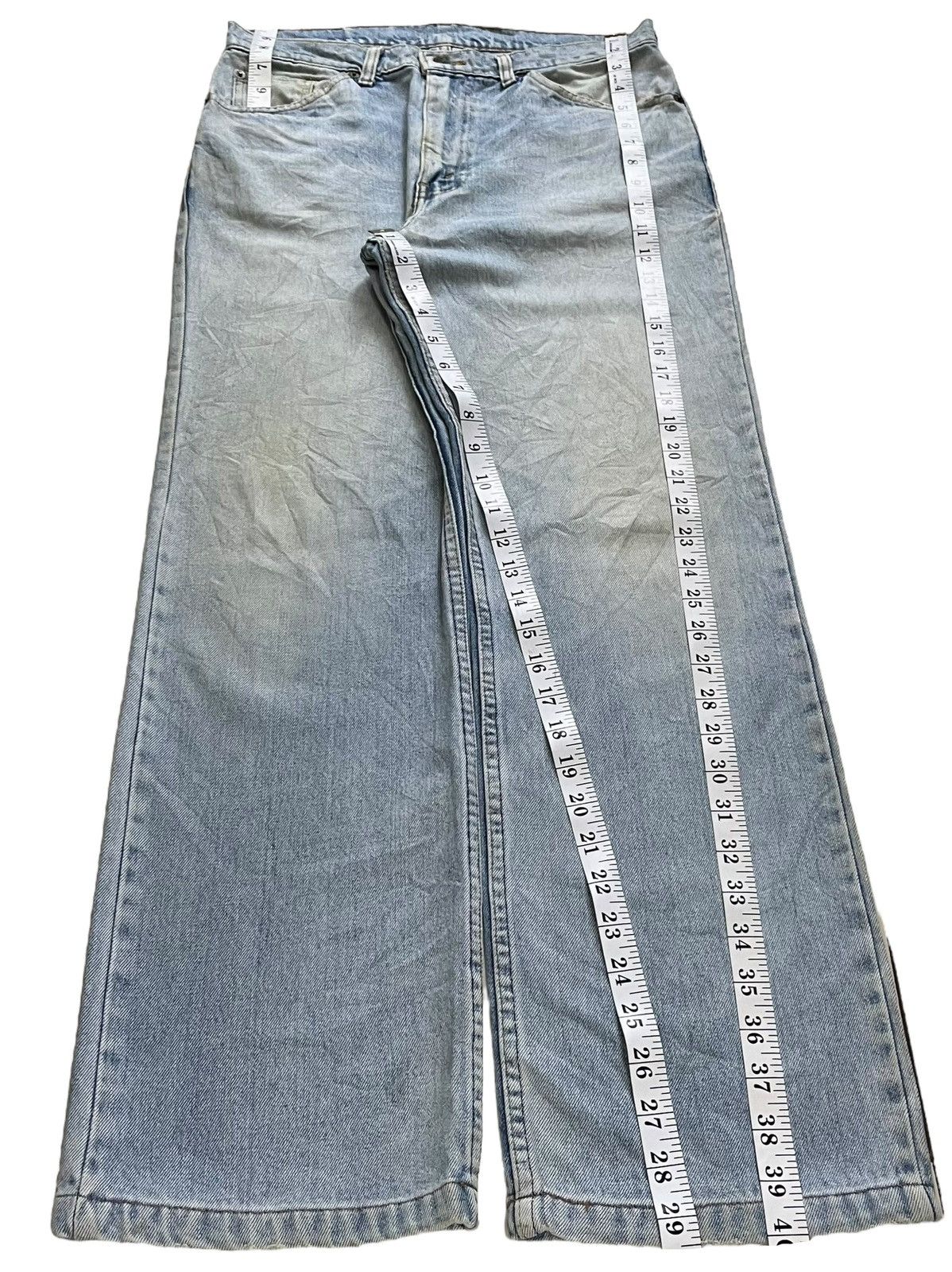 Levi's × Levi's Vintage Clothing SALES🔥Vintage 90s Levis 505 Faded Wash Loose Jeans Size US 31 - 11 Thumbnail
