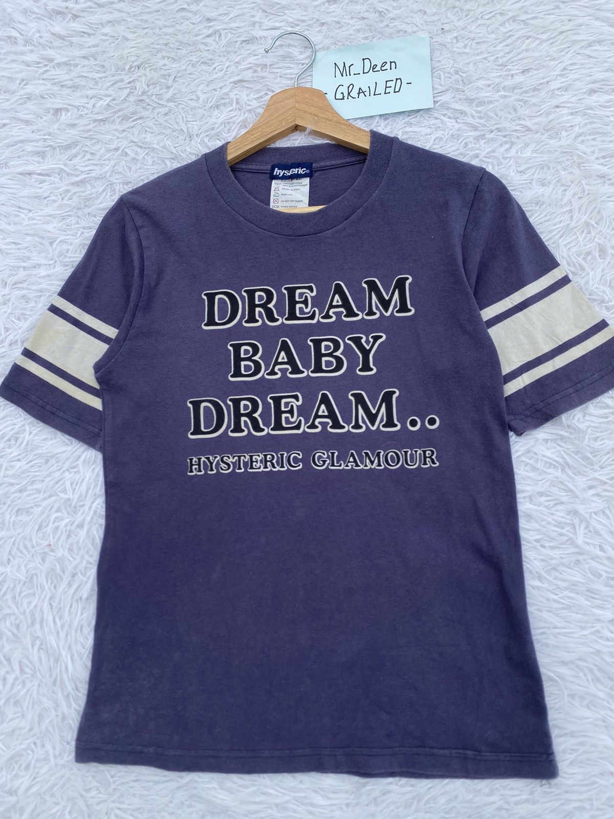 Hysteric Glamour Rare Vintage Hysteric Glamour Dream Baby Dream Tshirt Size US S / EU 44-46 / 1 - 5 Thumbnail