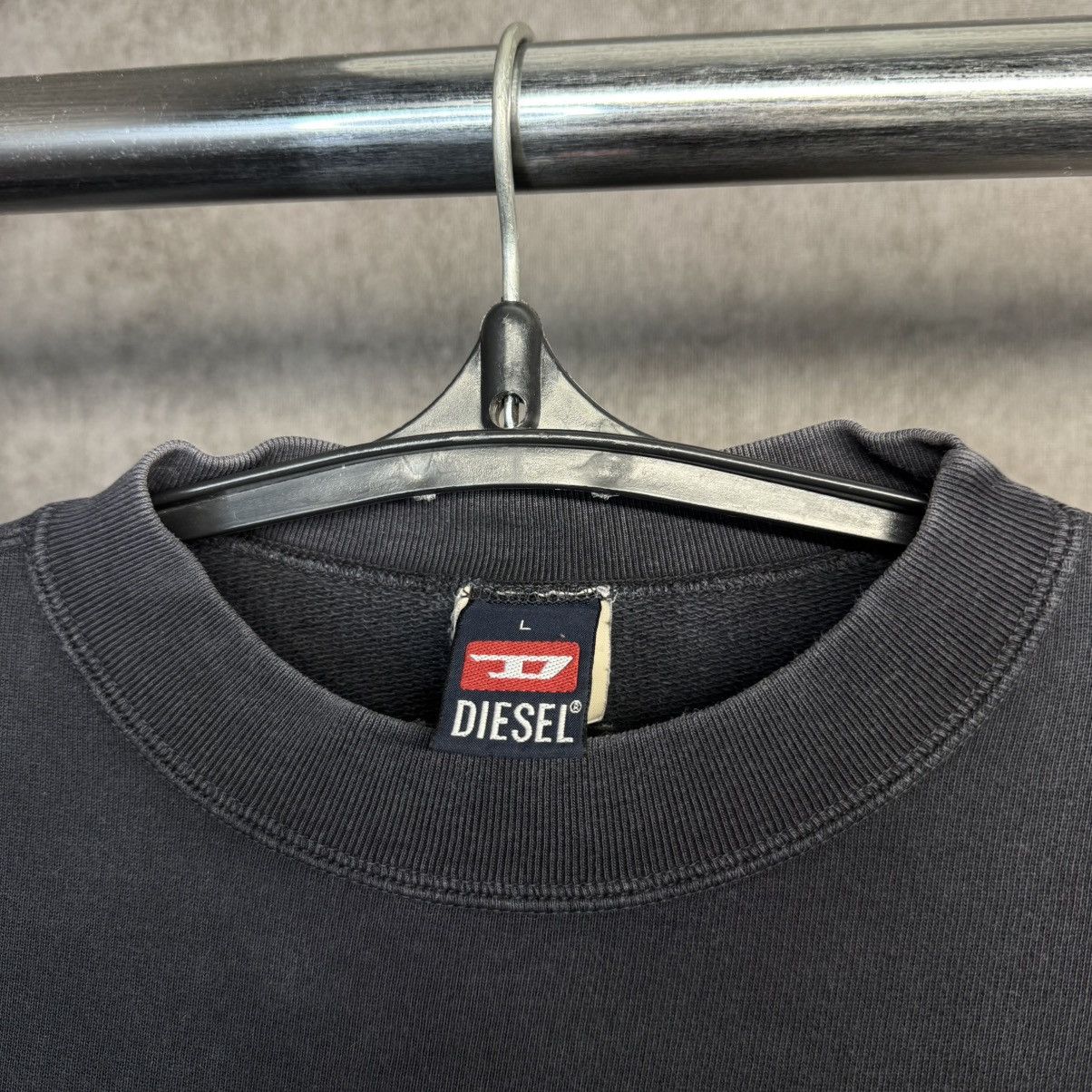 Diesel × Vintage Y2K Crazy Vintage Diesel Sweatshirt pocket Size US L / EU 52-54 / 3 - 3 Thumbnail