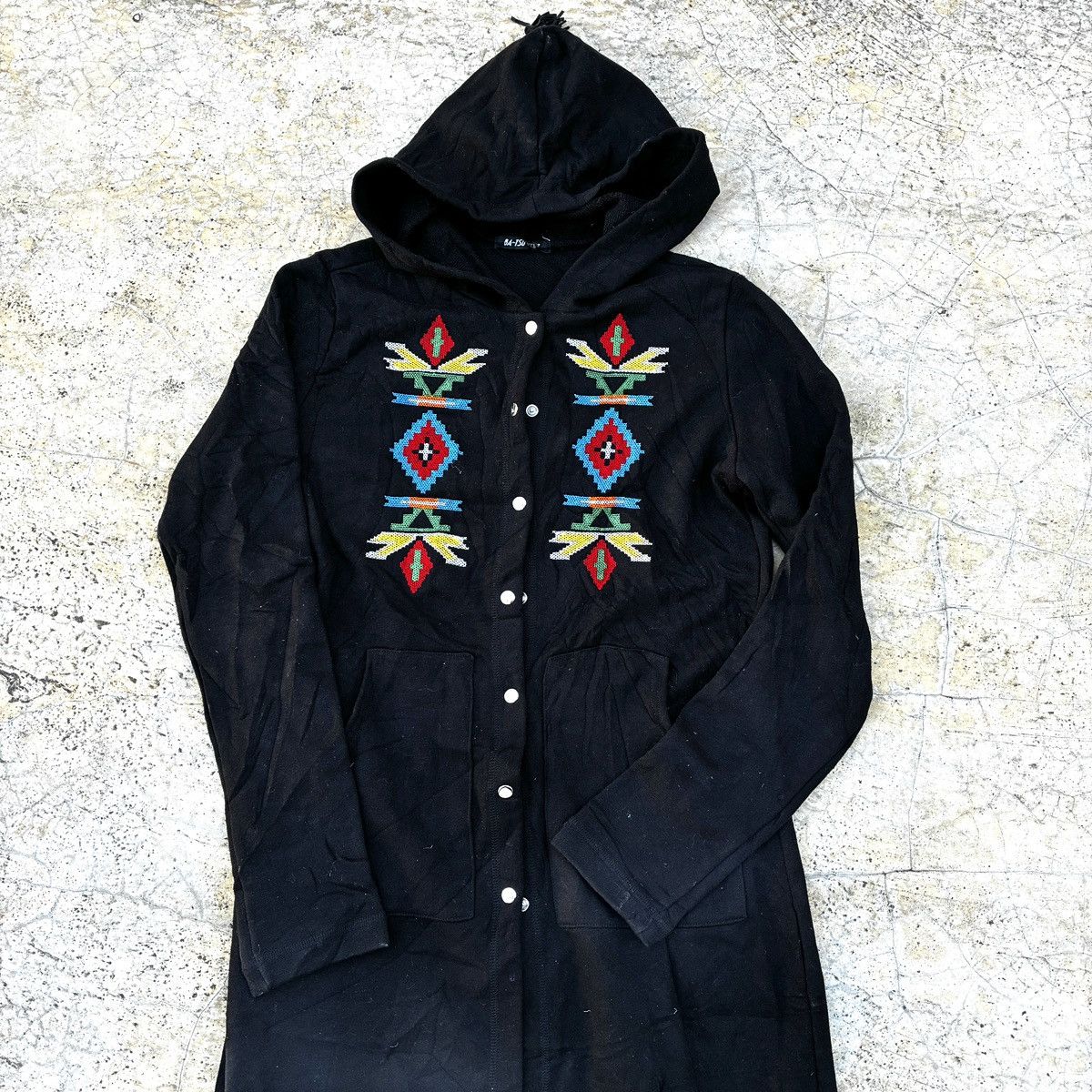Japanese Brand Japanese designer Navajo Long Coat Size M / US 6-8 / IT 42-44 - 3 Thumbnail