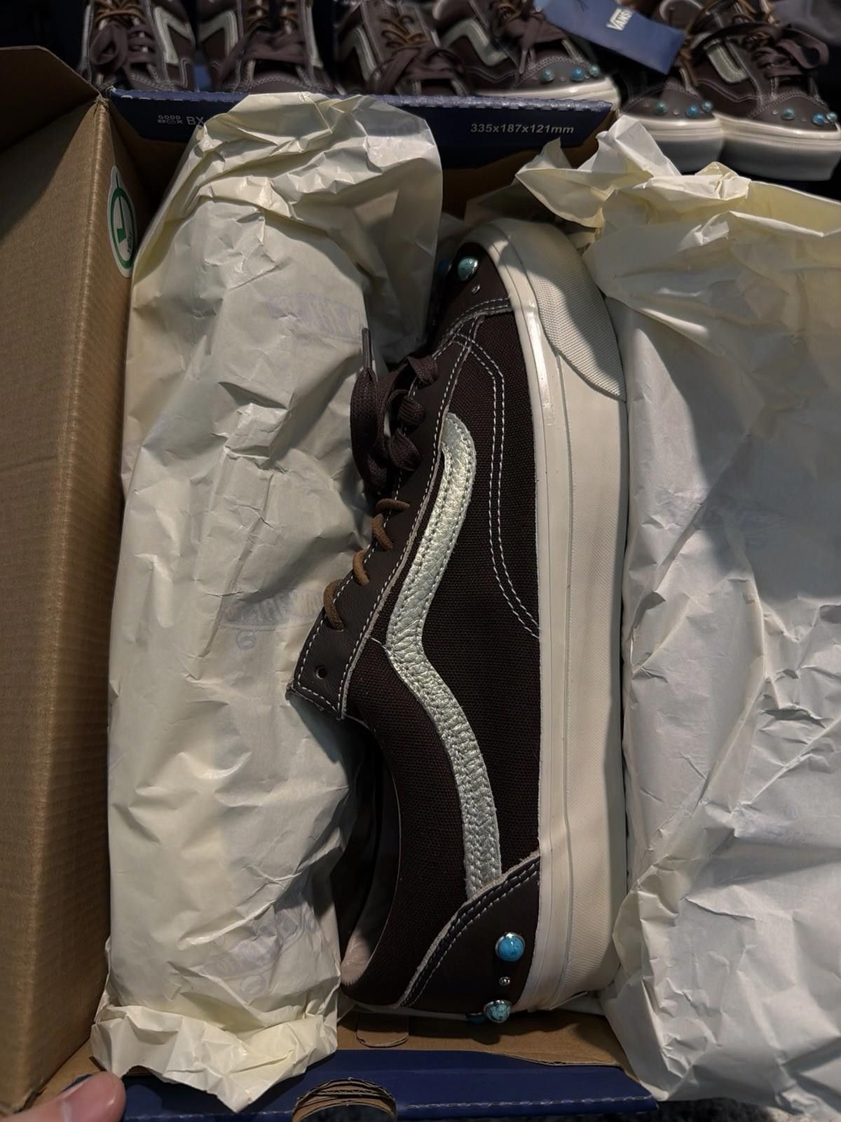 Vans Size 12 - Vans LX Old Skool 36 Gemstone Mushroom Mocha Size US 12 / EU 45 - 11 Thumbnail