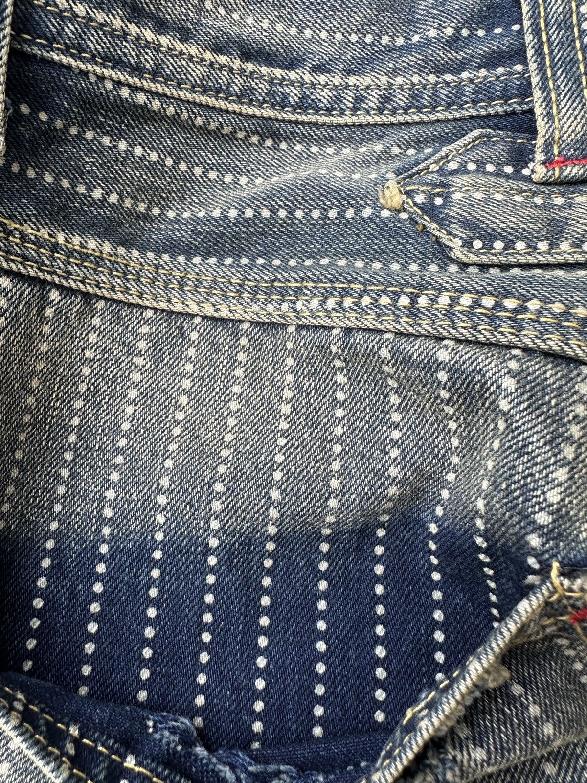 Japanese Brand Wabash Buckleback Double Knee Dungaree Striped Union Kountry Size US 36 / EU 52 - 18 Thumbnail