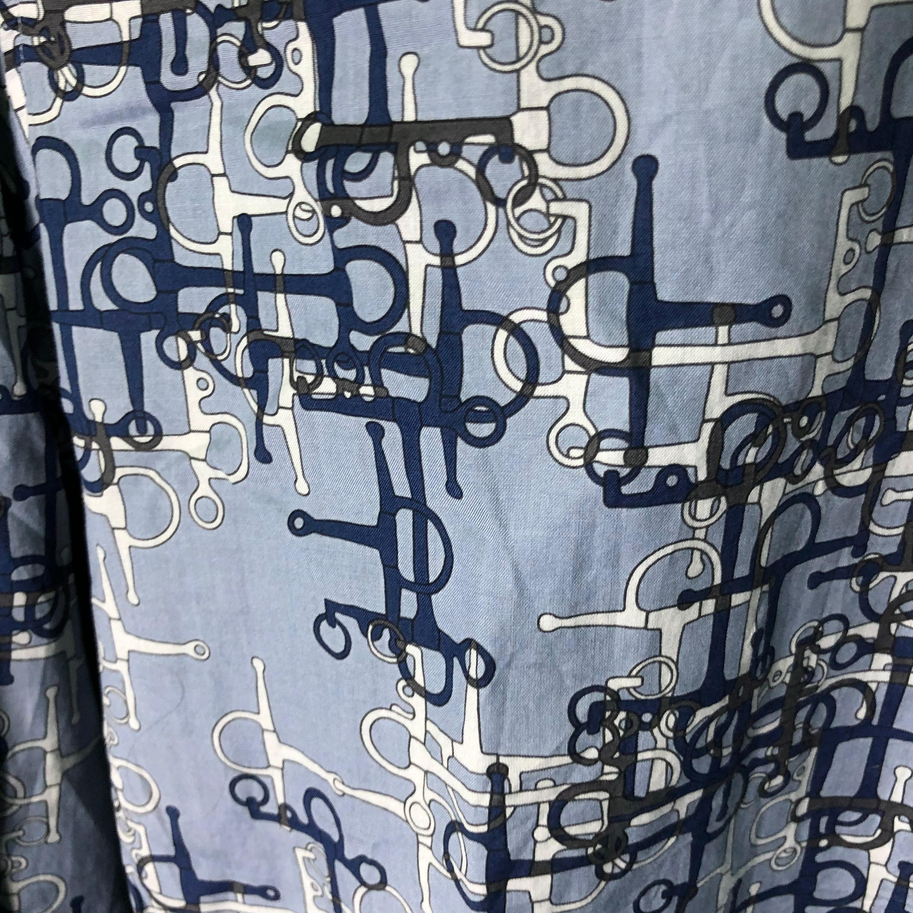 Hermes Hermes Monogram Shirts By Maison Margiela Size US L / EU 52-54 / 3 - 4 Thumbnail