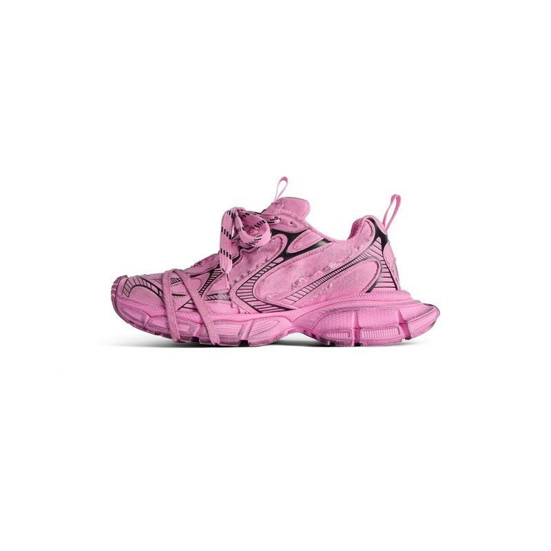 Balenciaga o1mt1gz0425 3XL Sneakers in Pink/Black Size US 6 / IT 36 - 3 Thumbnail