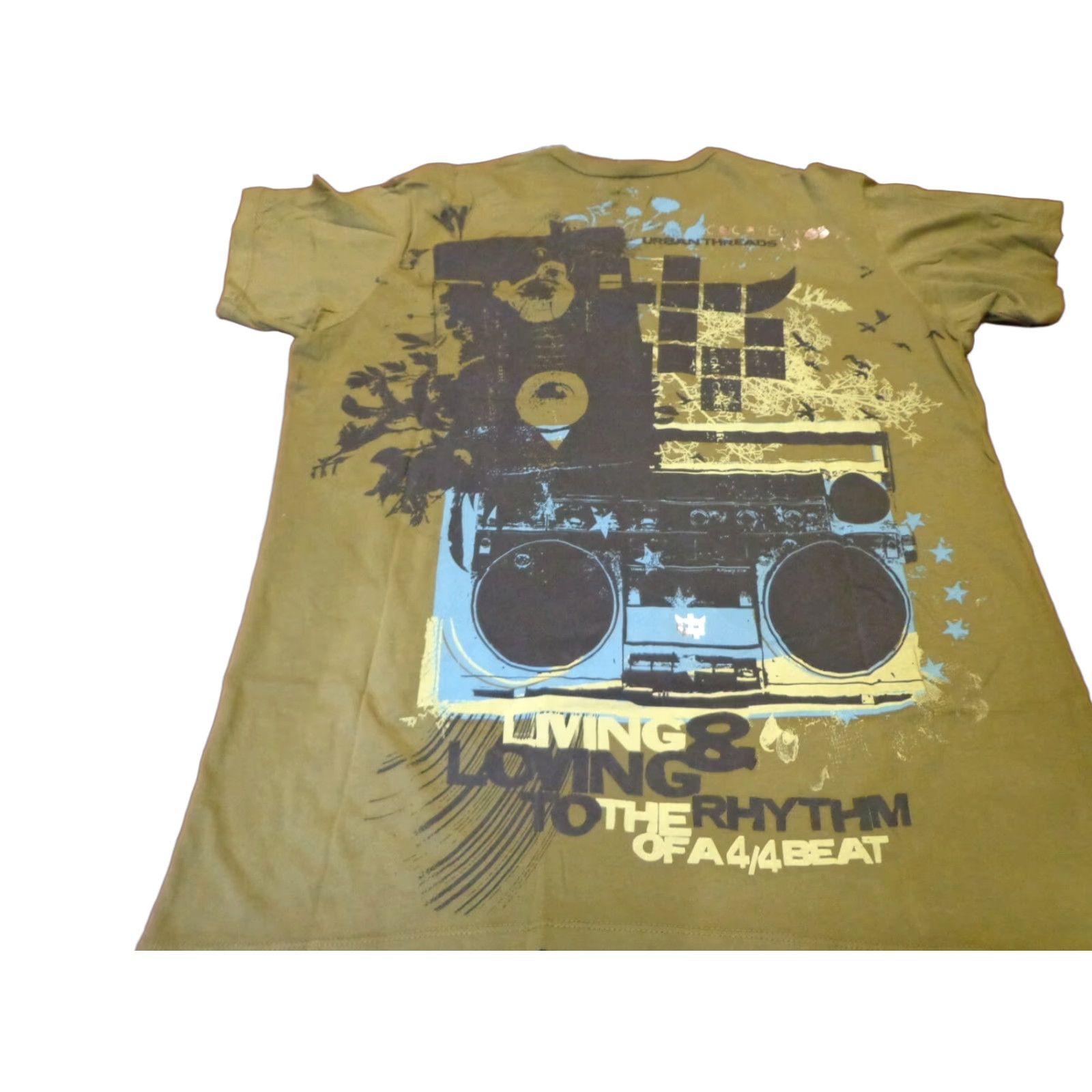 Olive Cocaine & Vodka Urban Threads T Shirt Olive Green M Graphic Tee Crew Neck Short Sleeve Men Toys? Size US M / EU 48-50 / 2 - 1 Thumbnail