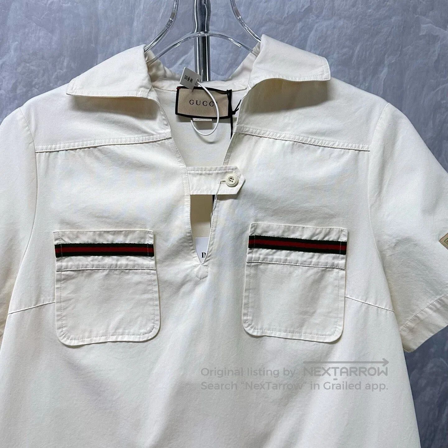 Gucci gucci logo pocket short sleeve dress. Size M / US 6-8 / IT 42-44 - 3 Thumbnail