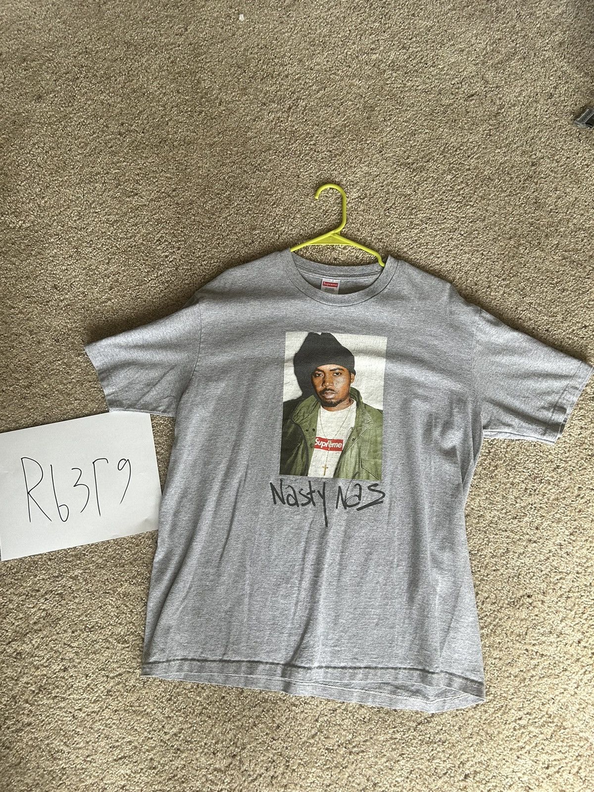 Supreme Nas Tee FW17 Short Sleeve T Shirts