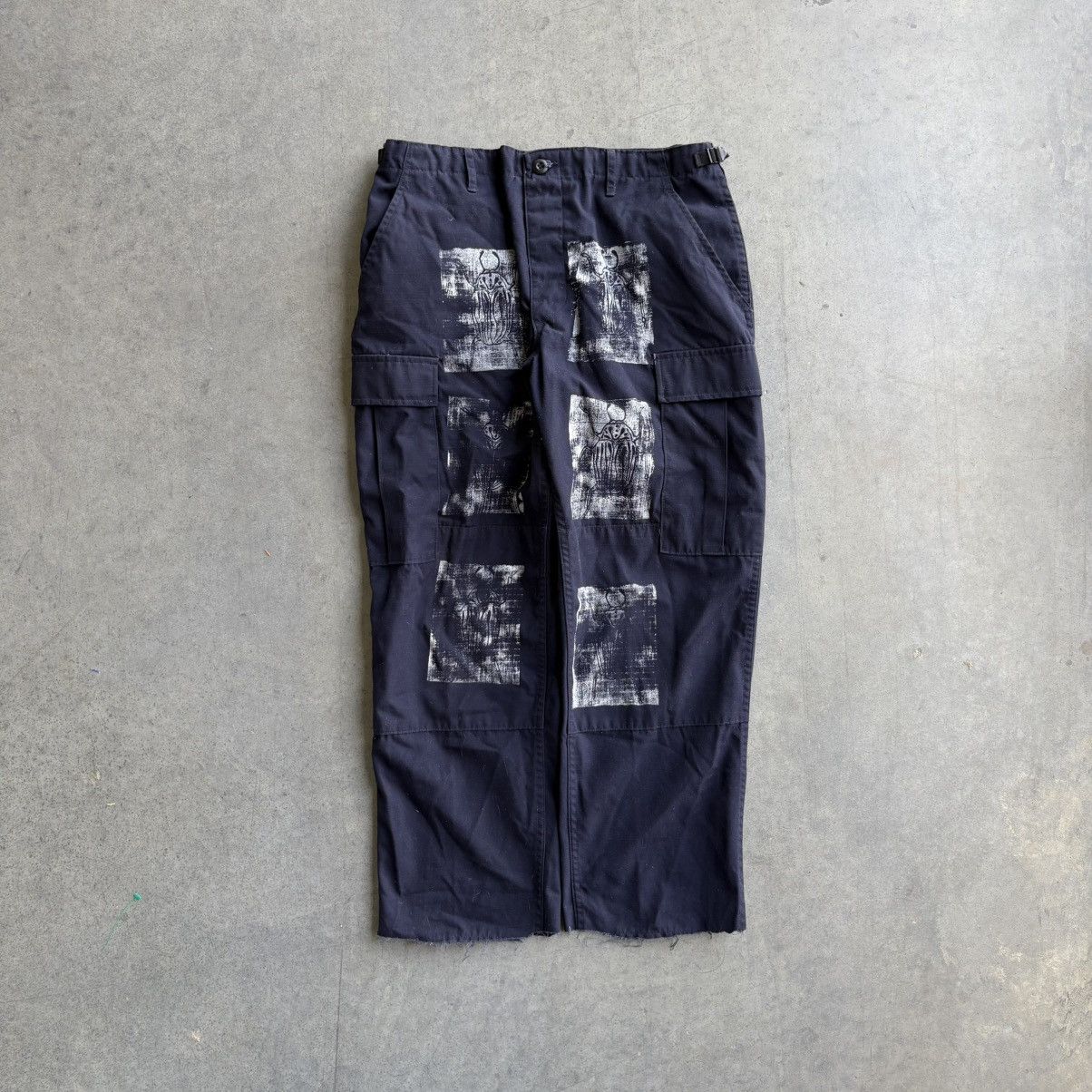 Other Vintage 90's Y2K Crazy Beetle Pants Military Cargo 31x32 Size US 31 - 8 Thumbnail