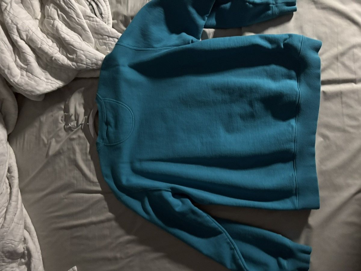 Supreme × The North Face Supreme Champion Chrome Crewneck Dark Teal (SS19) Size US L / EU 52-54 / 3 - 2 Thumbnail