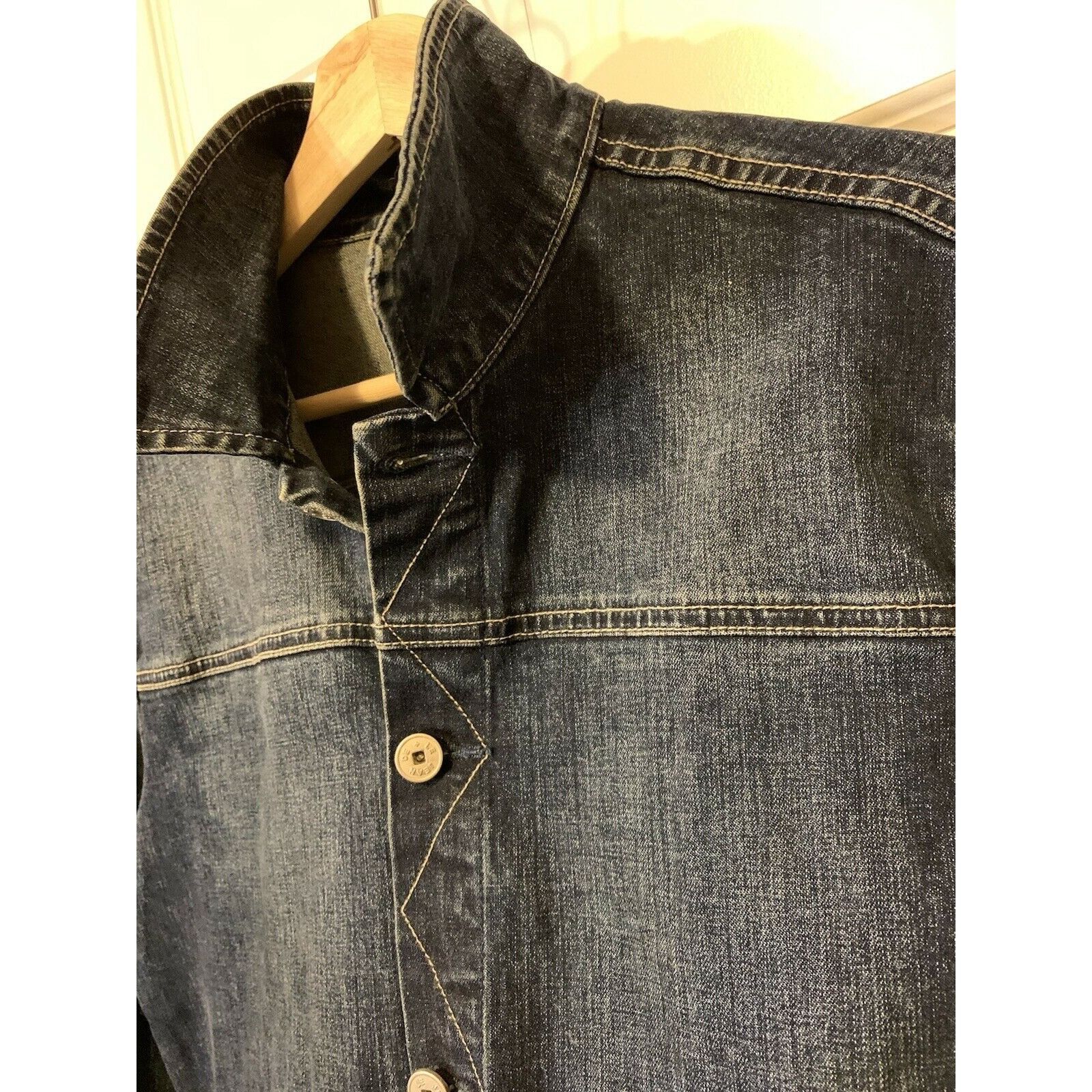 Marithe + Francois Girbaud Marithe Francois Girbaud Denim jean Jacket, Blue Women Sz XL Size XL / US 12-14 / IT 48-50 - 7 Thumbnail