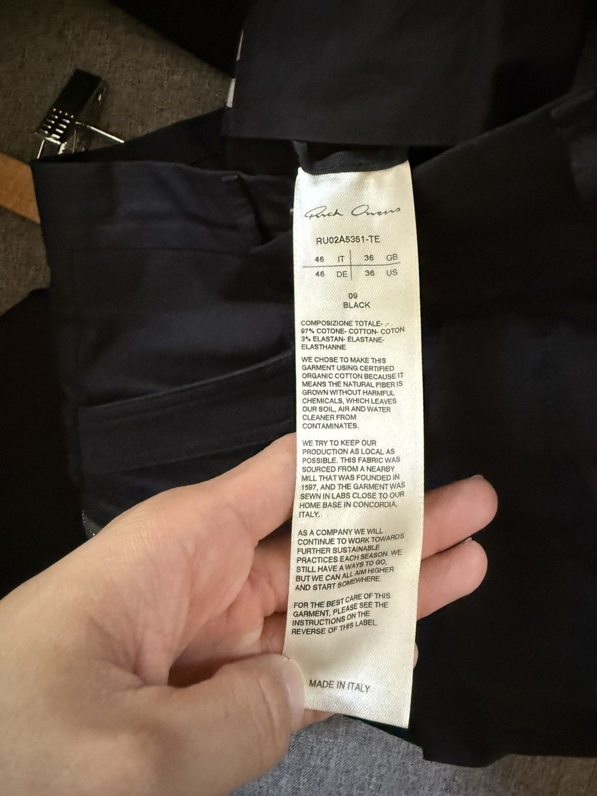 Rick Owens Rick owens FW21 gethsmane security cargos Size US 30 / EU 46 - 8 Thumbnail