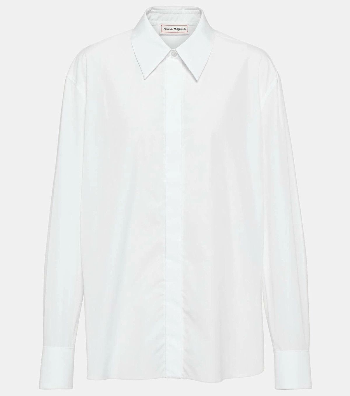 Alexander McQueen o1y0325 Shirt in White Size S / US 4 / IT 40 - 1 Thumbnail