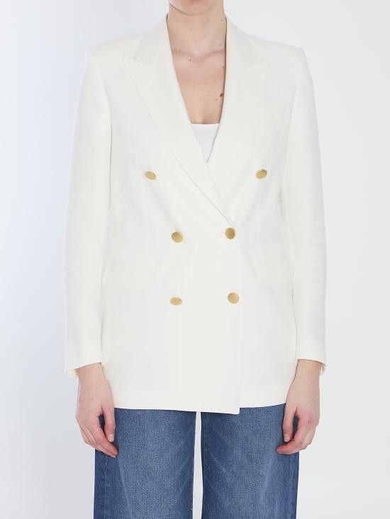 Tagliatore TAGLIATORE Women Jackets JJASMINE10B WHITE Size XS / US 0-2 / IT 36-38 - 1 Thumbnail