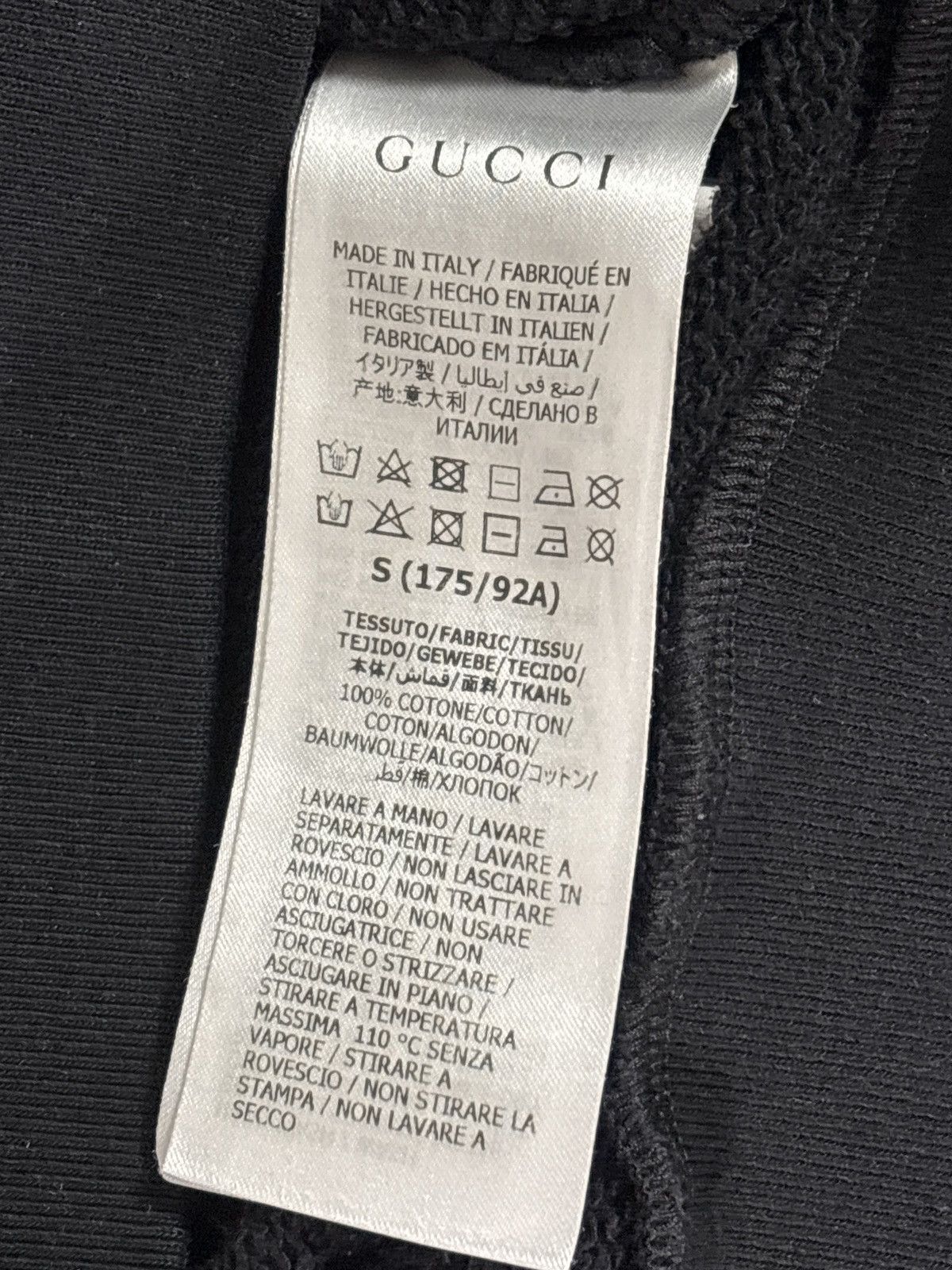 Gucci GUCCI LOGO HOODIE Size US M / EU 48-50 / 2 - 9 Thumbnail