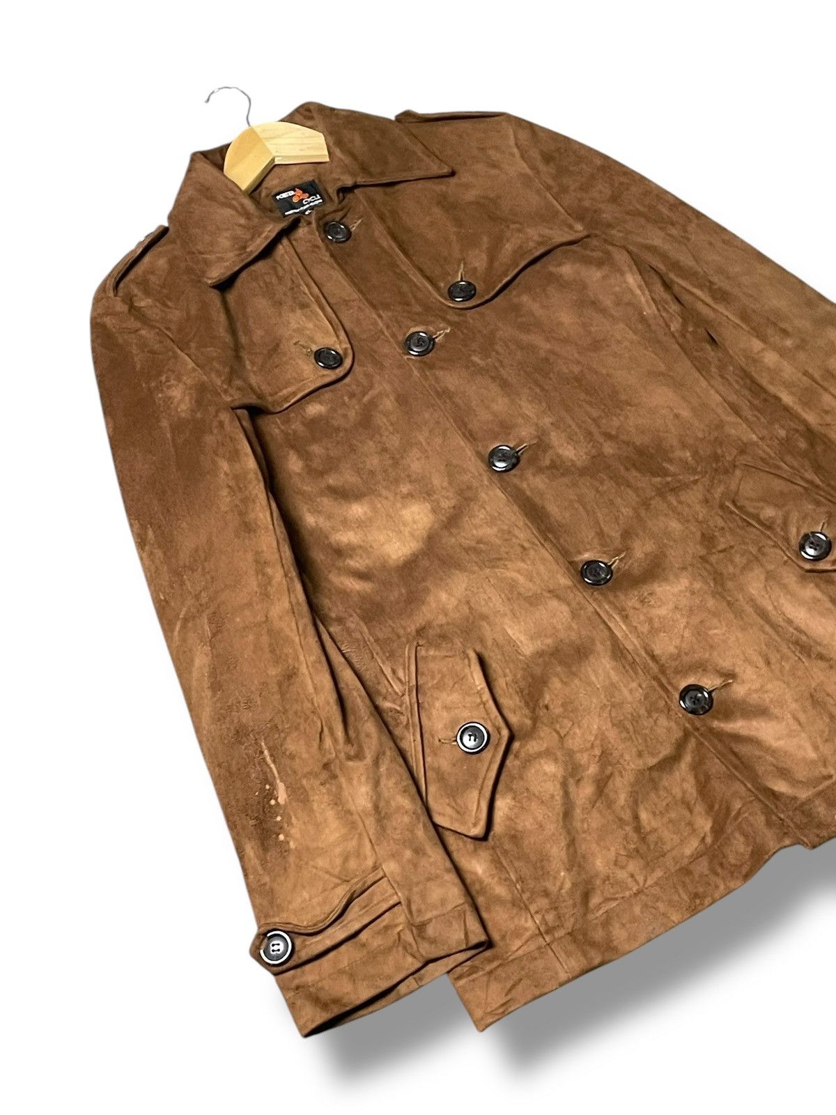 Japanese Brand Porter Cycle Brand Leather Suede Jacket (60) Size US XL / EU 56 / 4 - 4 Thumbnail