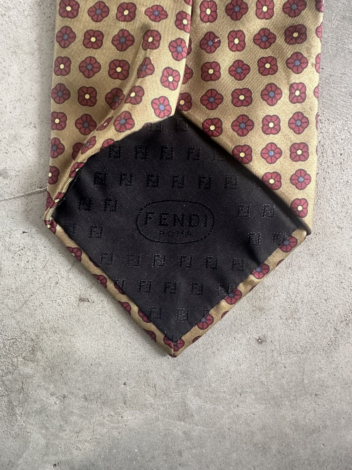 Designer × Fendi Tie Fendi Size ONE SIZE - 3 Thumbnail