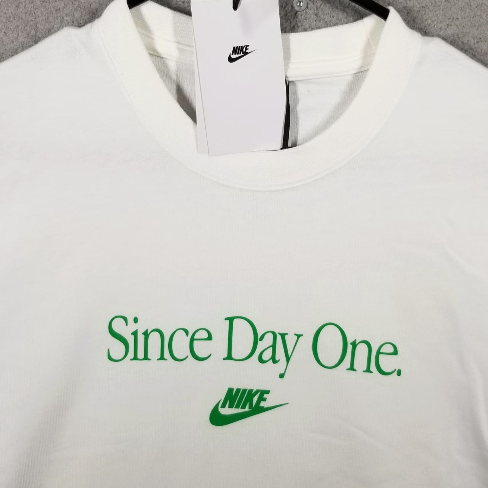 Nike Nike Graphic Tee Men's Small White "Since Day One" Fire Print T-Shirt FJ9170-100 Size US S / EU 44-46 / 1 - 4 Thumbnail
