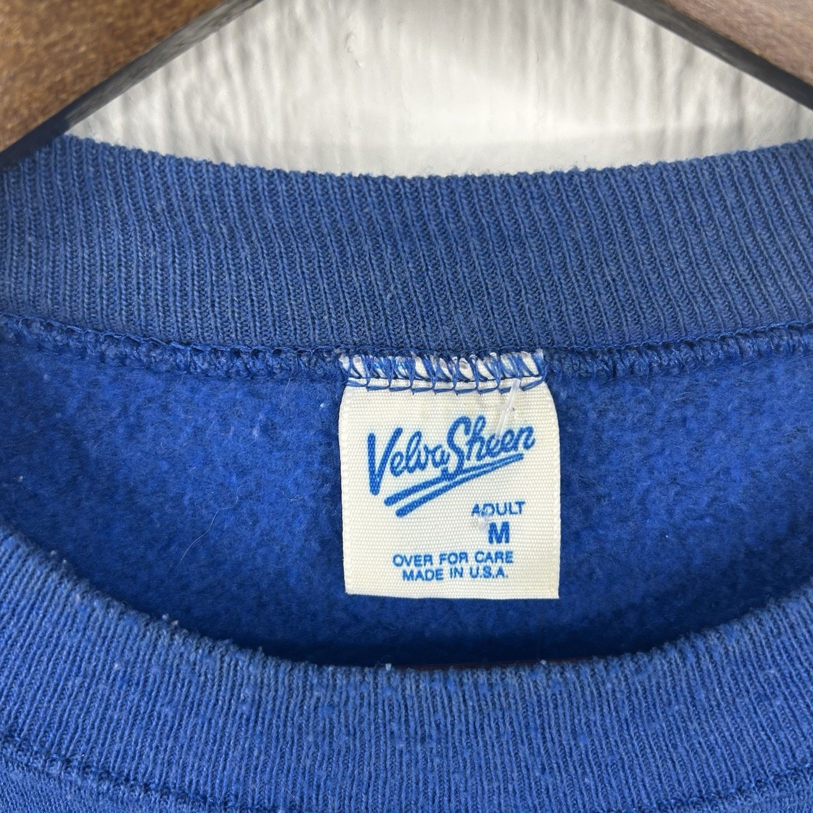 Vintage Vintage 80’s Mickey Mouse “blue” Arizona Crewneck Medium Size US M / EU 48-50 / 2 - 4 Thumbnail