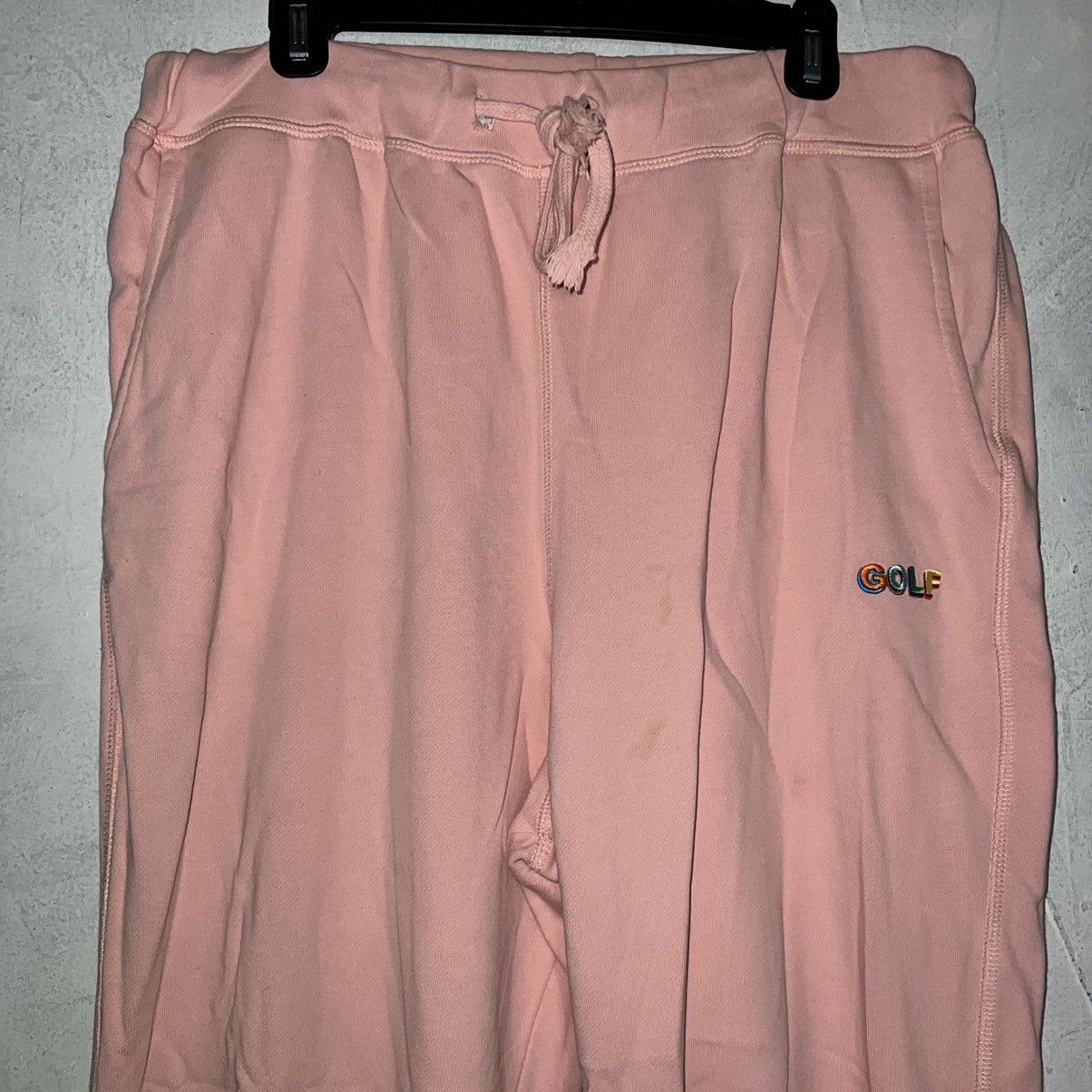 Golf Wang Golf wang embroidered peach salmon sweatpants M Size US 32 / EU 48 - 2 Thumbnail