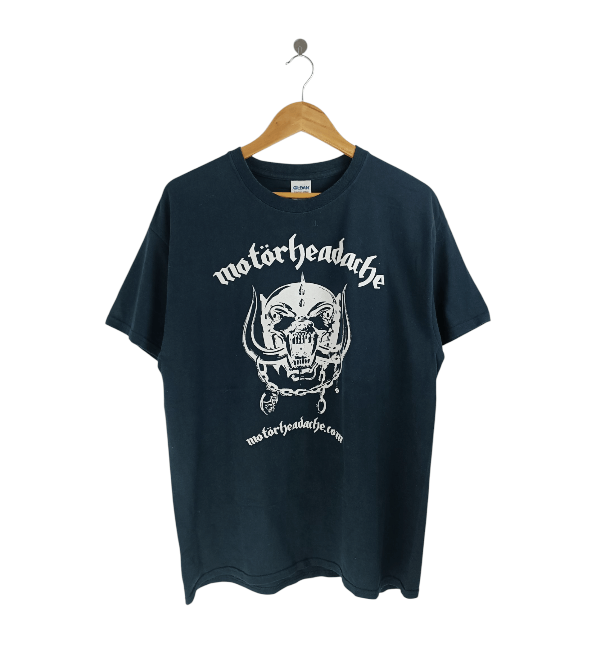 Band Tees VINTAGE MOTORHEADACHE LEMMY TRIBUTE METAL PUNK TEE THRASH Size US M / EU 48-50 / 2 - 1 Thumbnail