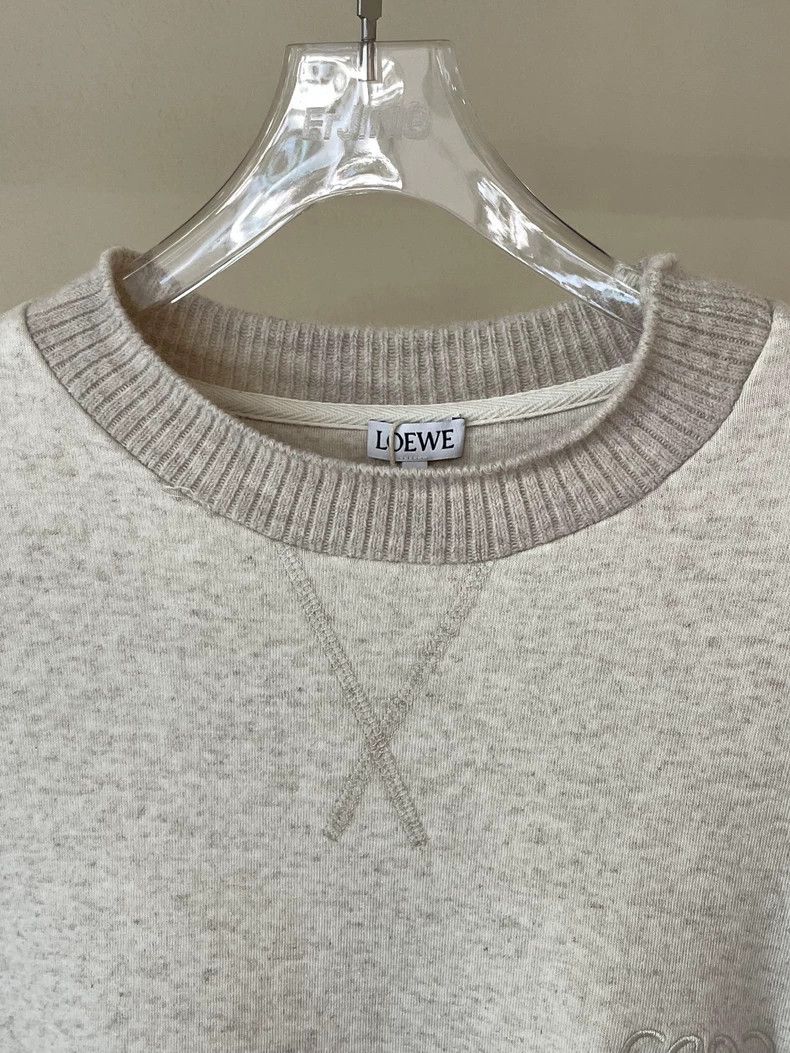 Loewe LOEWE White hoodie Size XS / US 0-2 / IT 36-38 - 4 Thumbnail