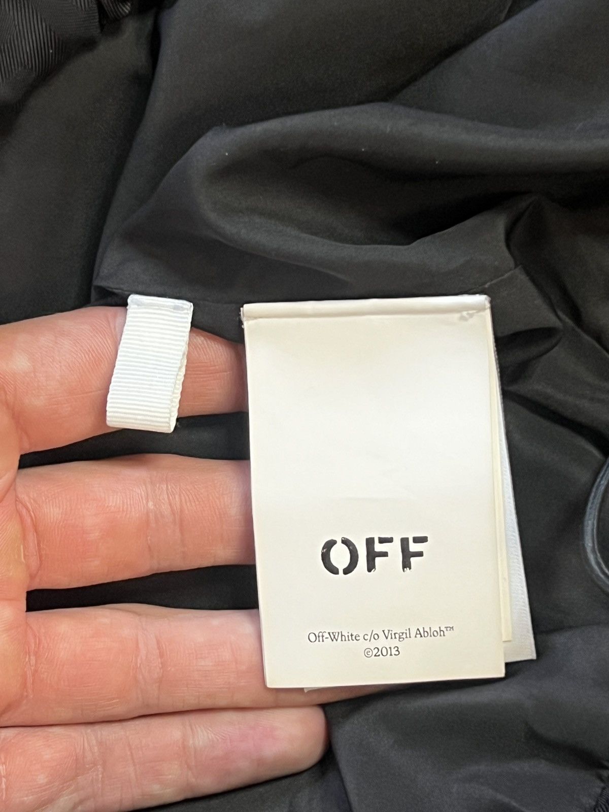 Off-White OffWhite Logo Lined Jacket Size US XL / EU 56 / 4 - 10 Thumbnail