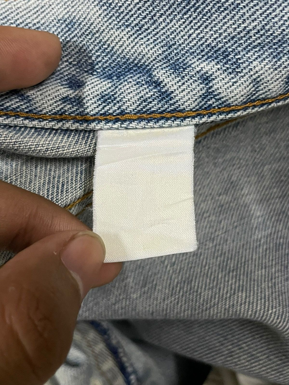 POST ARCHIVE FACTION (PAF) × Vintage Vintage Iconic American Singer Elvis Presley Fade Wash Jeans Size US 28 / EU 44 - 12 Thumbnail