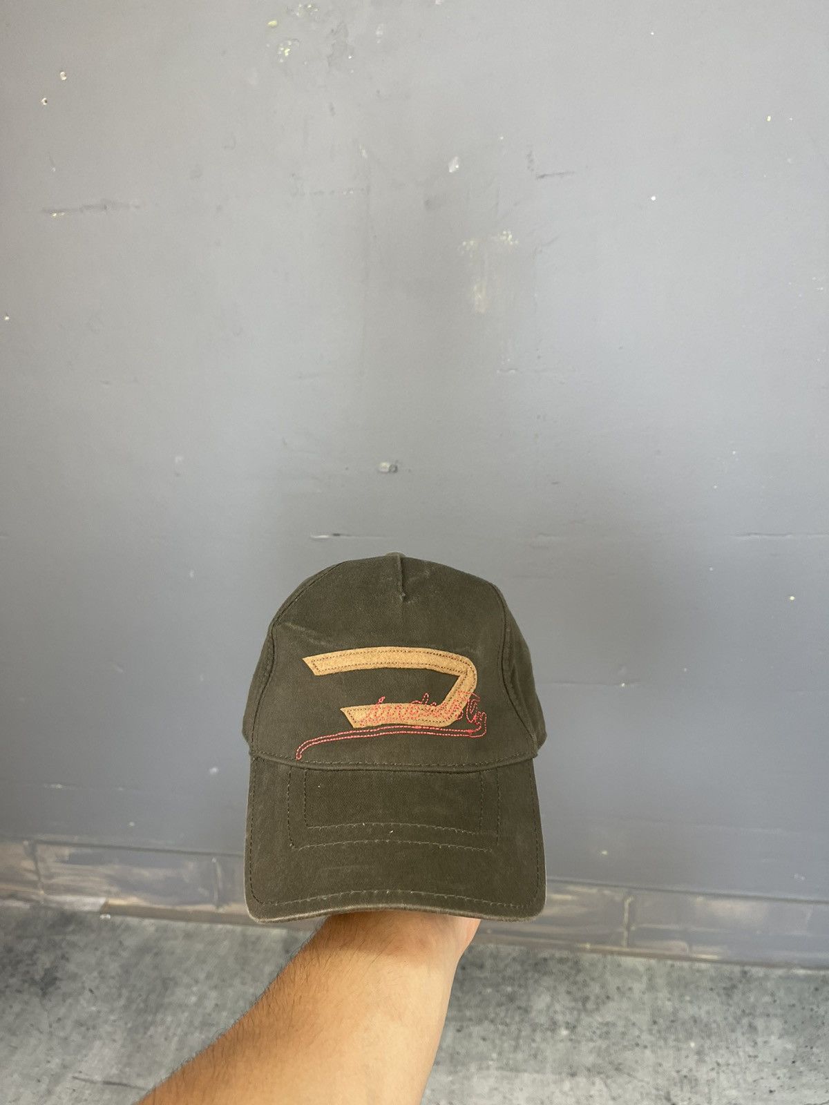 Diesel Y2K Vintage Diesel Cap Hat Streetwear hype very rare opium Size ONE SIZE - 3 Thumbnail