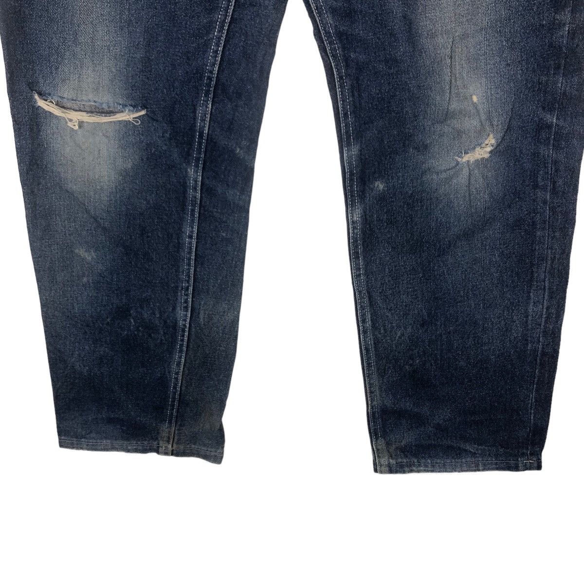 Japanese Brand VINTAGE DISTRESSED DENIM SELVEDGES CHUMS JAPAN Size US 30 / EU 46 - 3 Thumbnail