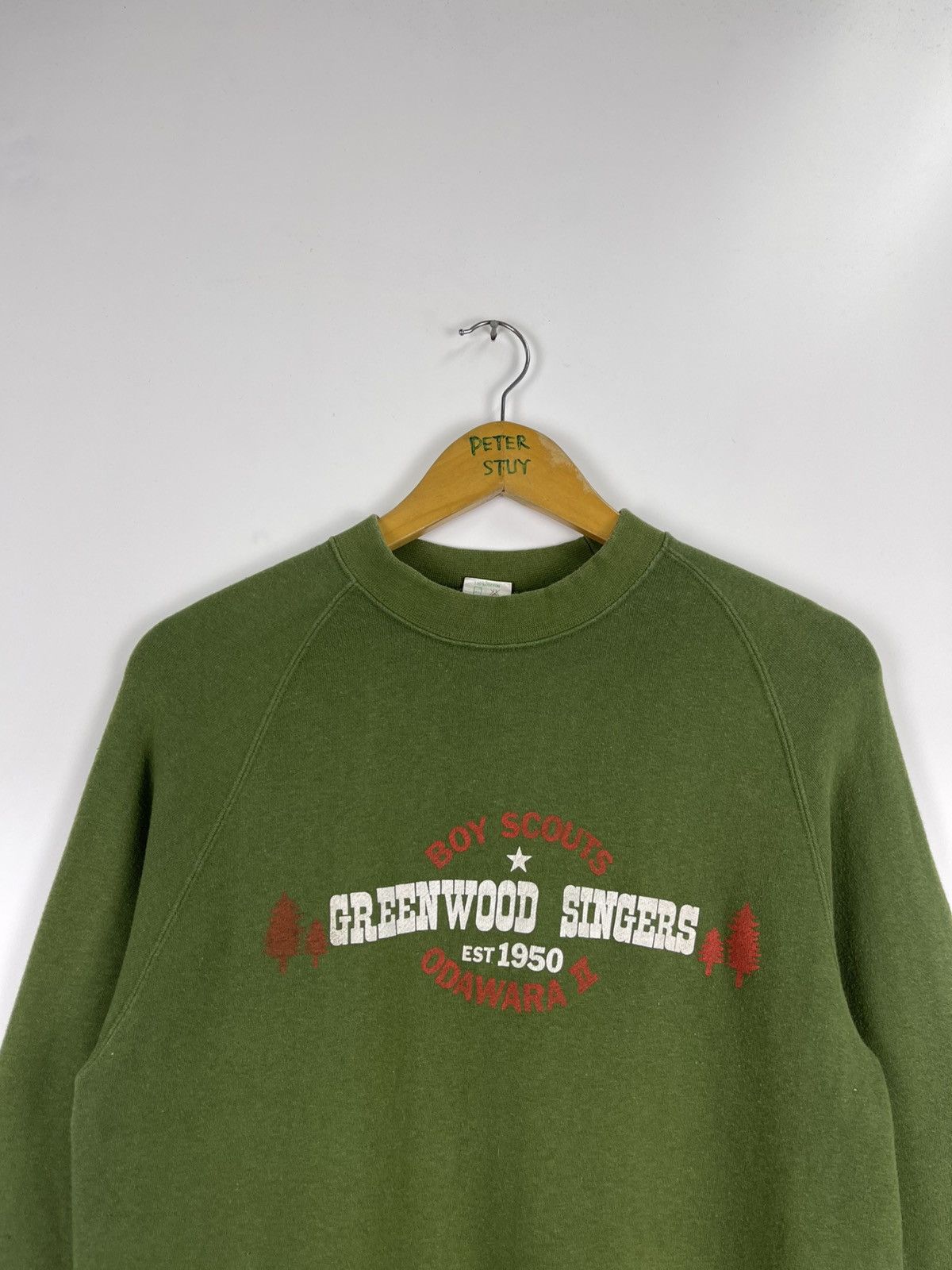 Vintage Vintage Boy Scouts Greenwood Singers Sweatshirt Size US M / EU 48-50 / 2 - 6 Thumbnail