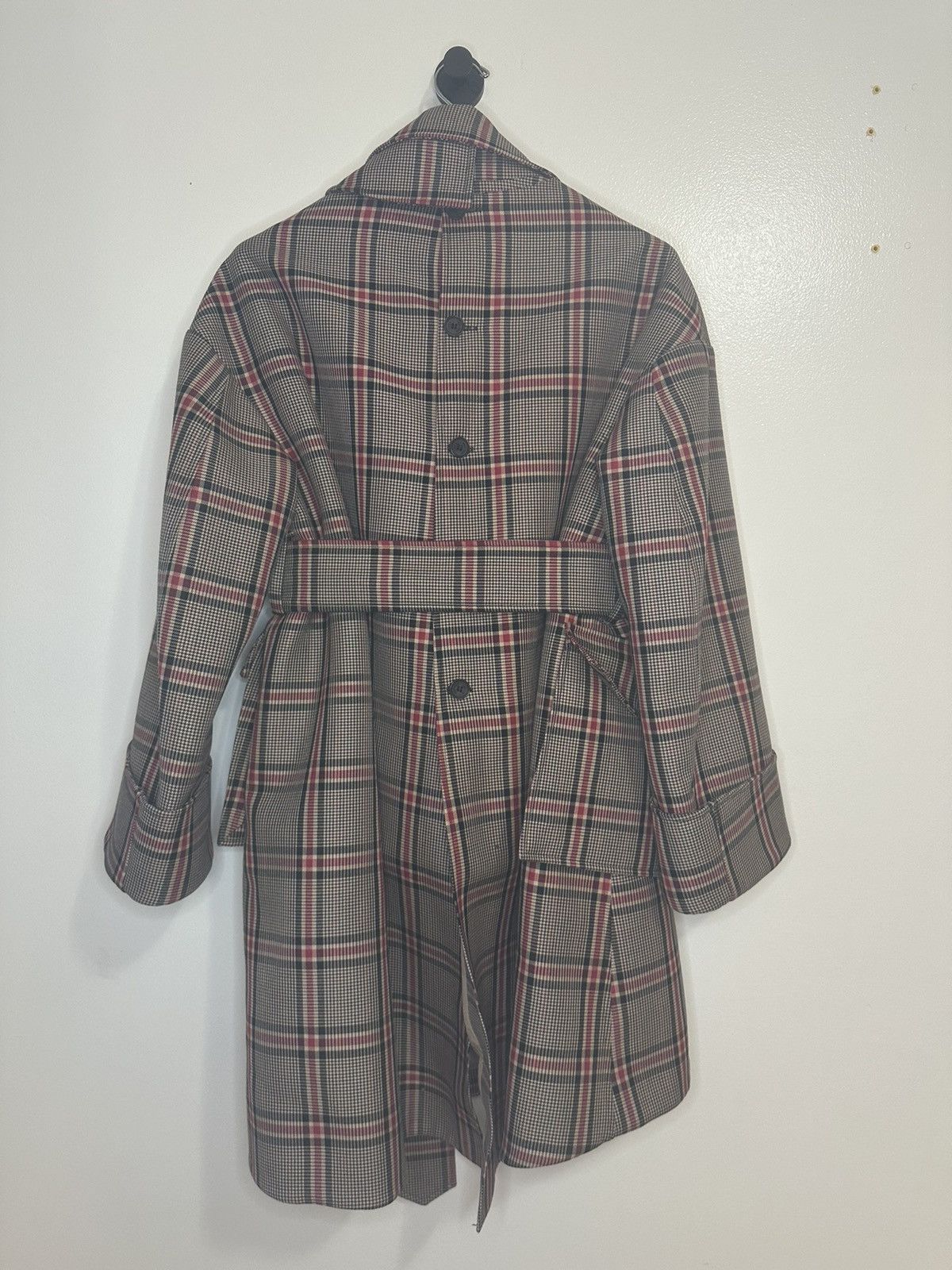 rokh Rokh Tartan Layered Coat Size M / US 6-8 / IT 42-44 - 7 Thumbnail