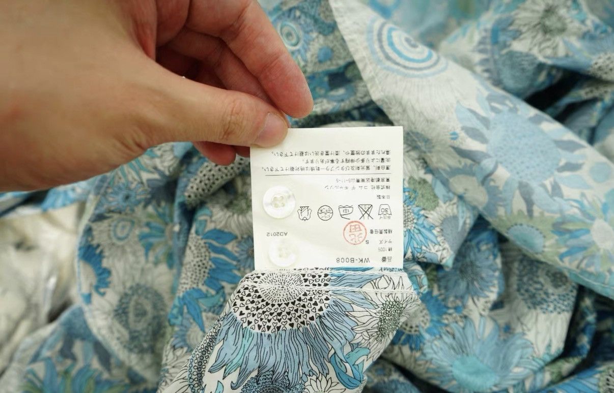 Comme des Garcons Comme des Garçons Floral Shirt Size US S / EU 44-46 / 1 - 8 Thumbnail